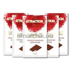 Лубрикант з феромонами Attraction Chocolate - шоколад, 10 мл - Фото №1