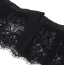 Комплект Star Night Lace Bow Garter Panty, черный: пояс для чулок + трусики-стринги - Фото №6
