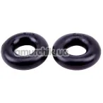 Набор эрекционных колец Get Lock Donut Rings Over Sized, 2шт - Фото №1