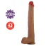 Фалоімітатор Pretty Love Torin-Plus 14.8, коричневий - Фото №7