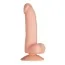 Фалоімітатор Purrfect Silicone Deluxe Dong, 17 см тілесний - Фото №1