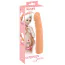 Насадка на пеніс Nature Skin Extension Sleeve  +7cm, тілесна - Фото №12