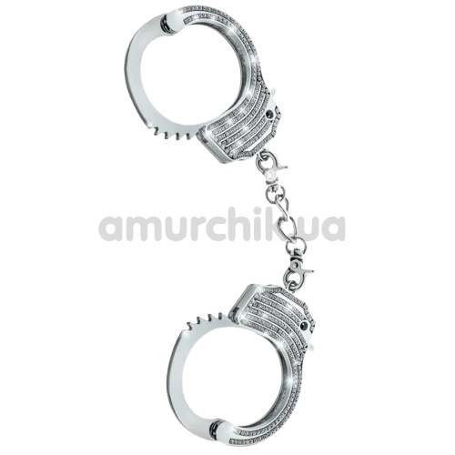 Наручники Temptasia Bling Cuffs, серебряные