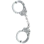 Наручники Temptasia Bling Cuffs, серебряные - Фото №4