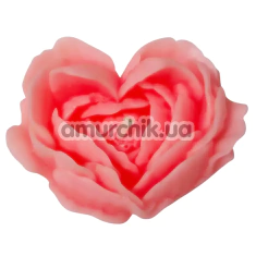 Свеча в виде розы GlowKink М - светится в темноте, персиковая - Фото №1