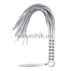 Флоггер sLash Double Fancy Flogger, білий - Фото №1