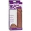 Фаллоимитатор Vac-U-Lock 8 Inch Realistic Cock, коричневый - Фото №4