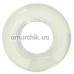 Эрекционное кольцо Premium Silicone Ring Extra Large, прозрачное - Фото №1