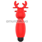 Клиторальный вибратор Sweet Play Mini Reindeer Vibrator A10, красный - Фото №1