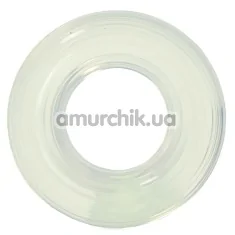 Эрекционное кольцо Premium Silicone Ring Extra Large, прозрачное - Фото №1
