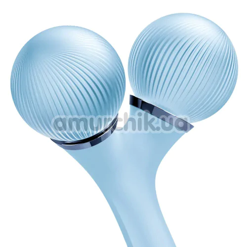 Ультразвуковий масажер Geske Sonic Facial & Body Roller 4 in 1, блакитний