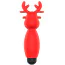 Клиторальный вибратор Sweet Play Mini Reindeer Vibrator A10, красный - Фото №1