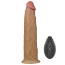Вибратор с ротацией Dual-Layered Silicone Nature Cock LV410211, телесный - Фото №3