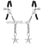 Зажимы для сосков Liebe Seele Starfish-Shaped Nipple Clamps, серебряные - Фото №1