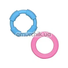 Набір ерекційних кілець Smile Twins Cockring-Set - Фото №1