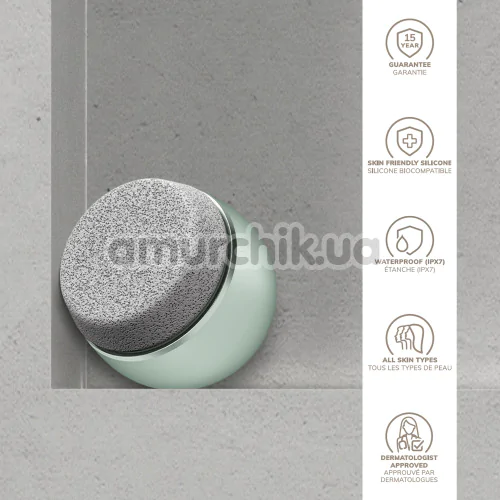 Шліфувальна пилка для стоп Geske Pumice Stone Callus Remover 7 in 1, зелена