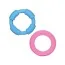 Набір ерекційних кілець Smile Twins Cockring-Set - Фото №1