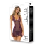 Комплект Sneak Peak 2PC Chemise Set, фиолетовый: пеньюар + трусики-стринги - Фото №3