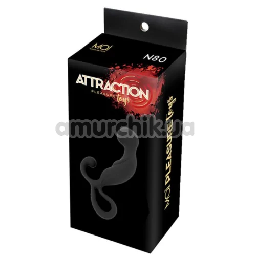 Стимулятор простаты Mai Attraction Pleasure Toys №80, черный