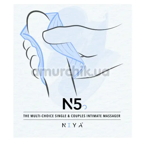 Кліторальний вібратор Niya N5, фіолетовий