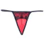 Комплект Star Night Tender Bow Mesh Garter Belt, червоний: пояс для панчіх + трусики-стрінги - Фото №12