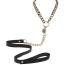 Ошейник с поводком Taboom Dona Statement Collar and Leash, золотой - Фото №4