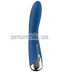 Вібратор для точки G з ротацією Satisfyer Spinning Vibe 1, синій - Фото №1
