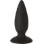 Анальна пробка Malesation Medium Silicone Butt Plug, чорна - Фото №1