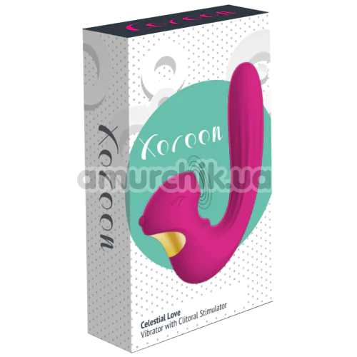 Симулятор орального секса для женщин Xocoon Celestial Love Vibe Stimulator, розовый