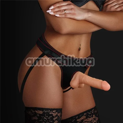 Cтрапон Ingen Easy Strapon Set 7.5 With Balls, тілесний