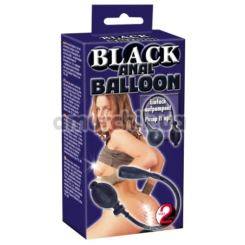 Анальный расширитель Black Anal Balloon