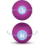 Вагинальные шарики Luxe Double O Beginner Kegel Balls, розовые - Фото №3