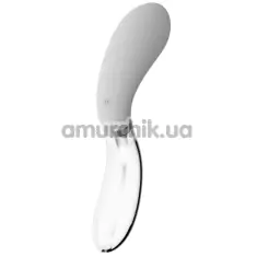 Вібратор для точки G Liaison Curve LED Vibrator, білий - Фото №1