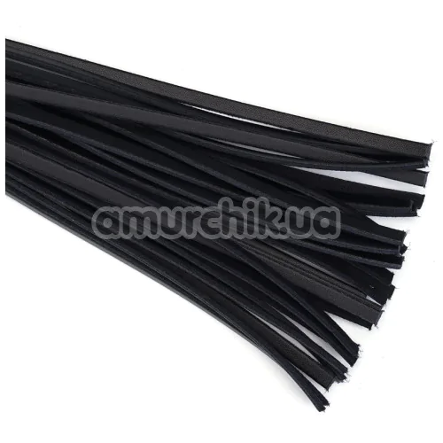 Флоггер Liebe Seele Wine Red Heavy Leather Flogger with Studded Handle, бордовый