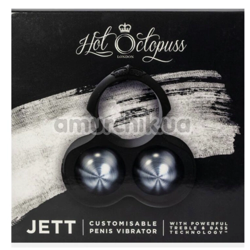 Виброкольцо Kiiroo Hot Octopuss Jett, черное