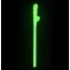 Трубочки для напоїв LoveToy Jokes & Parties Glow In The Dark Willy Penis Straws - світяться в темряві, 9 шт - Фото №6