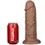 Вибратор Realistic Chubby Dildo 10.5, коричневый - Фото №2