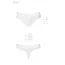 Трусики-стрінги Passion PS005 Panties, білі - Фото №4