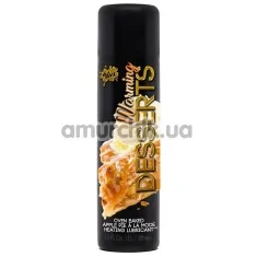 Лубрикант с согревающим эффектом Wet Warming Desserts Oven Baked Apple Pie A La Mode - яблочный пирог, 89 мл - Фото №1