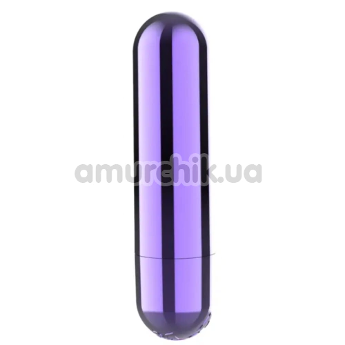 Клиторальный вибратор Boss Series Power Bullet Glossy, фиолетовый