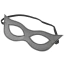 Маска DS Fetish Eye Mask Mysterious, черная - Фото №2