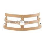 Портупея Bijoux Indiscrets Maze Wide Belt, коричневая - Фото №1