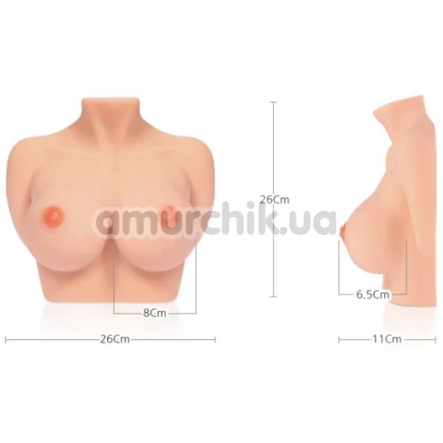 Мастурбатор Kokos Bouncing Titties C, телесный