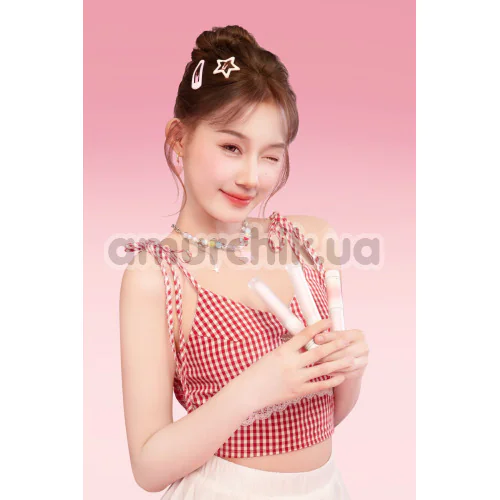 Вибратор с подогревом KissToy Pop Cherry, розовый