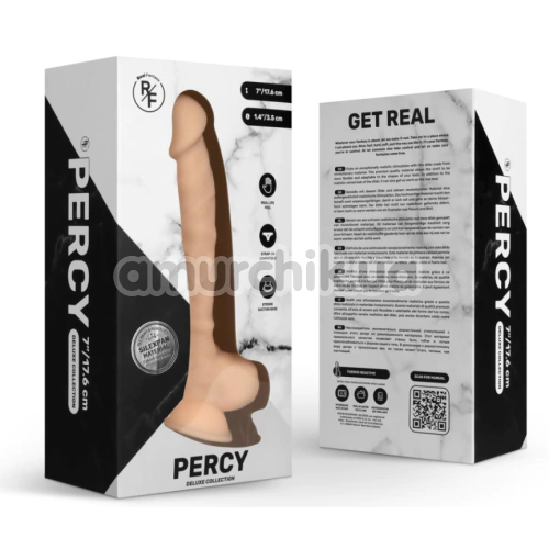 Фаллоимитатор RF Get Real Percy, телесный
