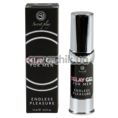 Гель-пролонгатор Secret Play Delay Gel For Men Endless Pleasure, 15 мл - Фото №1