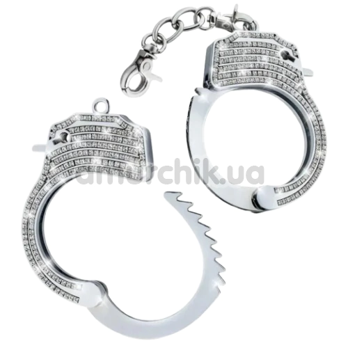 Наручники Temptasia Bling Cuffs, серебряные