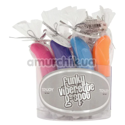Вибратор для точки G Funky Viberette G-Spot, розовый