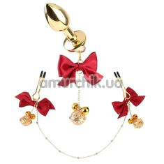 Набор секс-игрушек Senuelo Sexy Tempter Kit, золотой - Фото №1