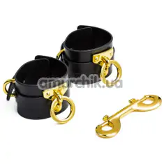 Фиксаторы для рук Upko Handcuffs L, черные - Фото №1
